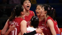 女排世锦赛：中国胜哥伦比亚