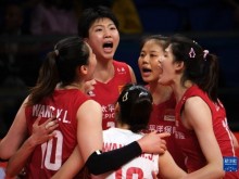 女排世锦赛：中国胜哥伦比亚