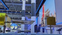 “汉产”快舟火箭亮相第十四届中国国际航空航天博览会