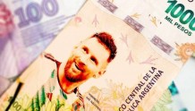 将梅西印到1000比索纸币上？阿根廷银行发言人辟谣：不是真的