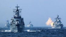 俄伊两军在波斯湾翘首以待，这一次出现了中国海军的身影
