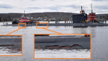 美海军最新潜艇消声涂层崩落，工程师称自己表示忧虑后被解雇