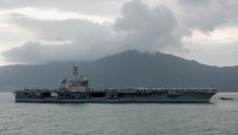 美“罗斯福”号航母3名水兵感染新冠病毒，近期针对中国军演