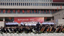 “喜迎二十大，歌声颂党恩”室外交响大合唱活动在吉林省图书馆举办