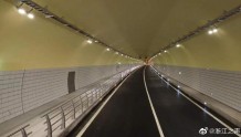 省重点工程——330国道新官岭隧道今天正式通车