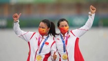 中国队世锦赛夺冠！两位姑娘稳居世界第一，刷新奥运纪录创历史！
