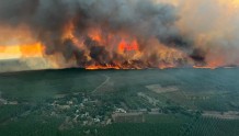 森林大火复燃1万人需疏散，法国部长：怀疑是纵火犯重新引燃