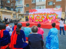 喜迎国庆佳节，长春市安乐社区组织开展主题演出活动