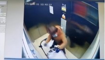 女保姆被曝电梯内多次挥拳殴打1岁半幼童，孩子母亲气炸，警方：已介入
