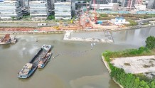 鱼珠隧道开展珠江南北岸围堰施工，预计2025年底建成通车