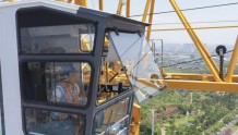金东“90后”女塔吊司机：100米高空和阳光面对面