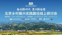 北京乡村振兴实践路径线上研讨会成功举办
