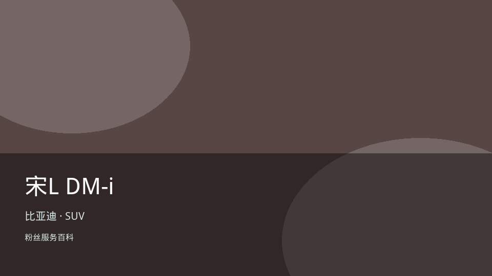 宋L DM-i