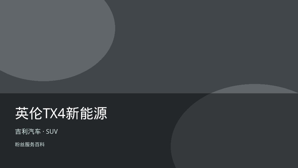 英伦TX4新能源