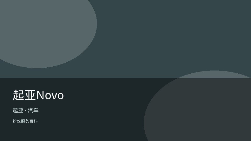 起亚Novo