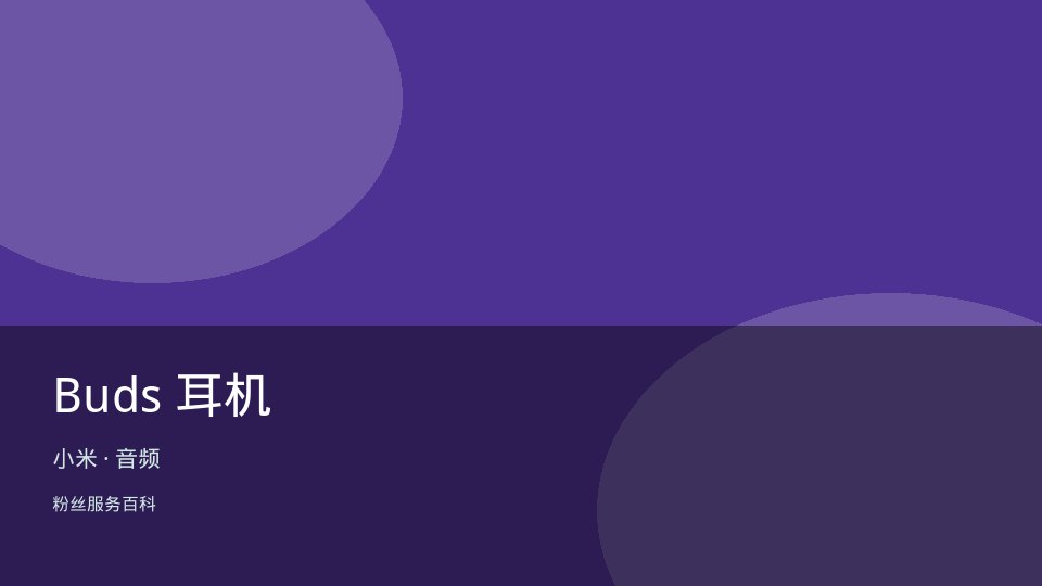 Buds 耳机